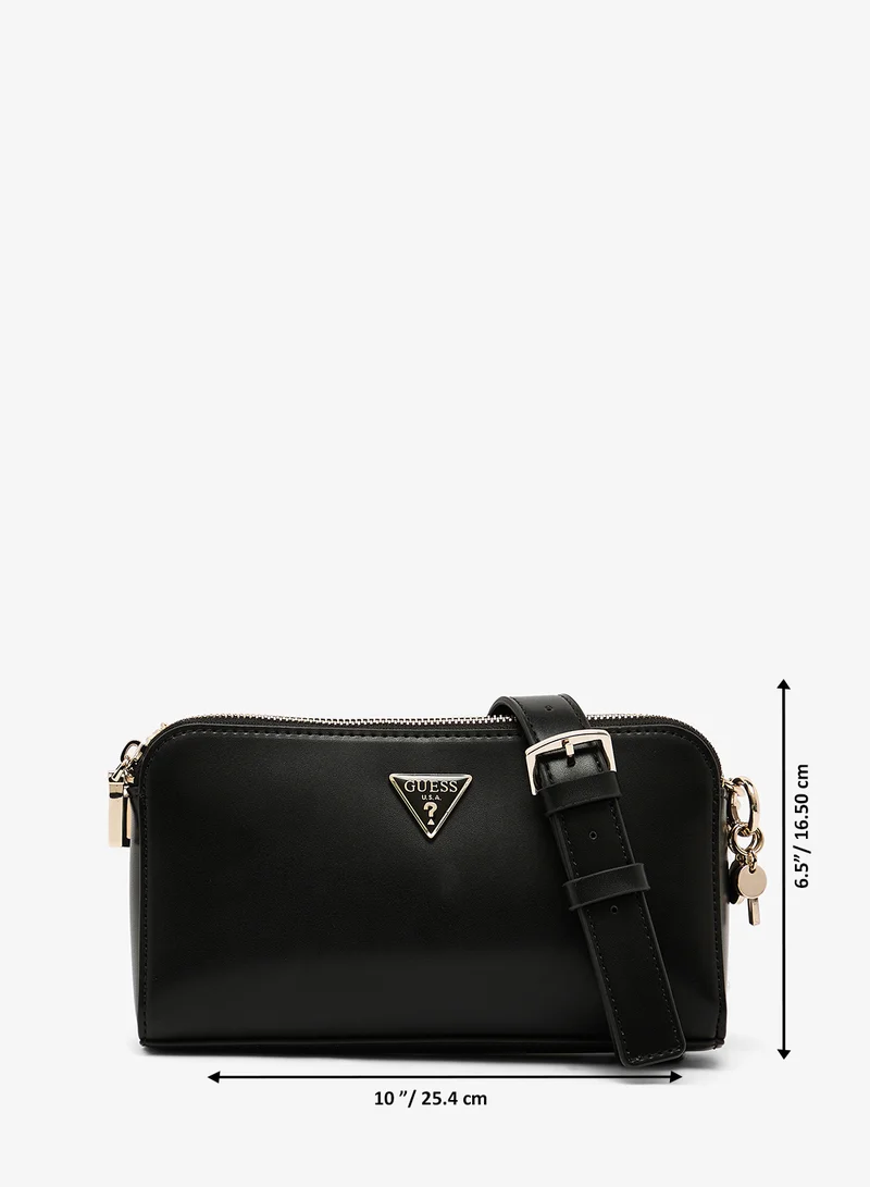 Guess Black Daryna II Status Crossbody Bag for Women | Best Price UAE