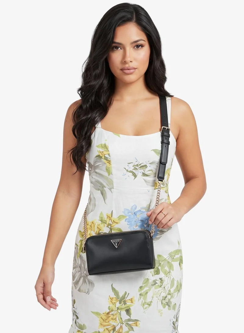 Guess Black Daryna II Status Crossbody Bag for Women | Best Price UAE