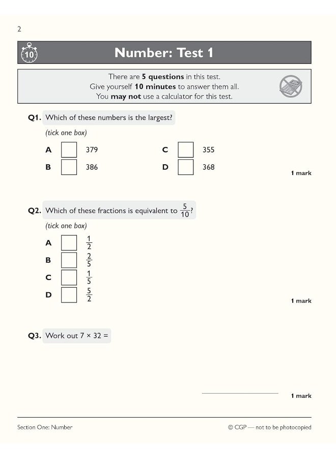 Functional Skills Maths: City & Guilds Entry Level 3 - 10-Minute Tests - Image 5