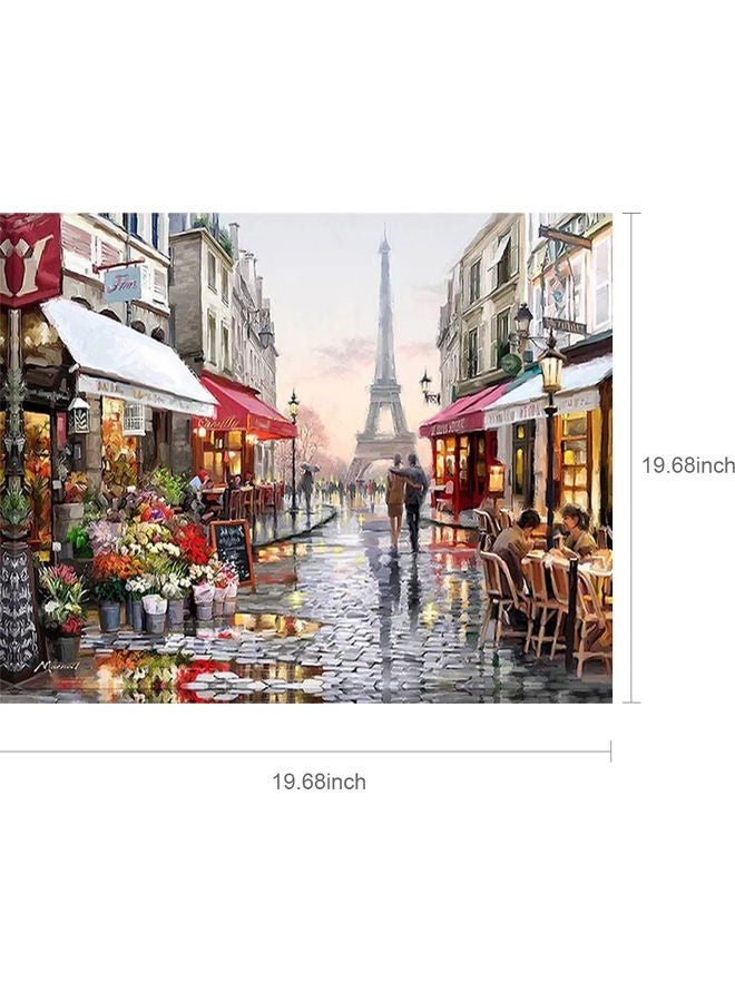 NIBEMINENT DIY Paint By Number Oil Painting On Canvas Kit Multicolour - Image 2