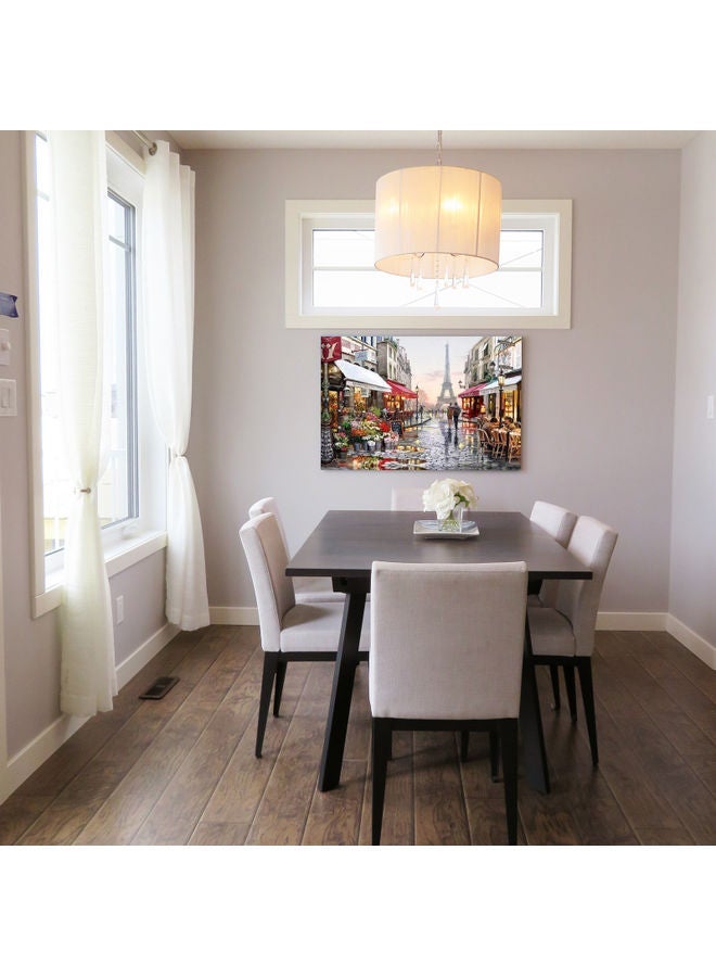 NIBEMINENT DIY Paint By Number Oil Painting On Canvas Kit Multicolour - Image 3