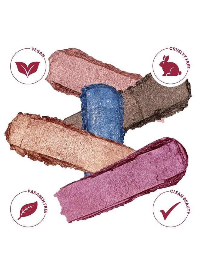True + Luscious Flora Furiosa Eyeshadow Palette – Matte, Shimmer, Satin – Vegan, Talc-free and Cruelty Free – 10 Richly Pigmented Shades - Image 5