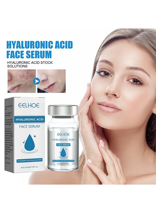 EELHOE Hyaluronic Acid-Face Serum, Suitable for Enlarged Pores, ltching & Tingling,Inflammation,Acne Marks, Antibacterial, Restore Skin Health 10ml - Image 5