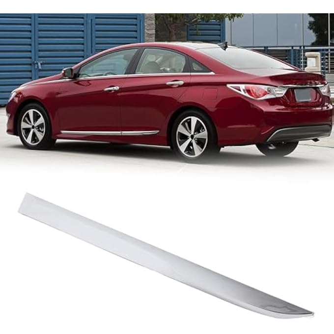 ريحني زينة باب سفلية زخرفة خلفية من الكروم متوافقة مع سوناتا 2011 إلى 2015 لوحة الزينة على الجانب الأيمن استبدال مباشر لليسار 877214R000 - Image 1