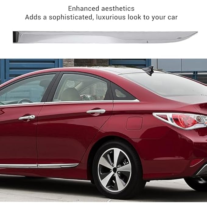 ريحني زينة باب سفلية زخرفة خلفية من الكروم متوافقة مع سوناتا 2011 إلى 2015 لوحة الزينة على الجانب الأيمن استبدال مباشر لليسار 877214R000 - Image 5