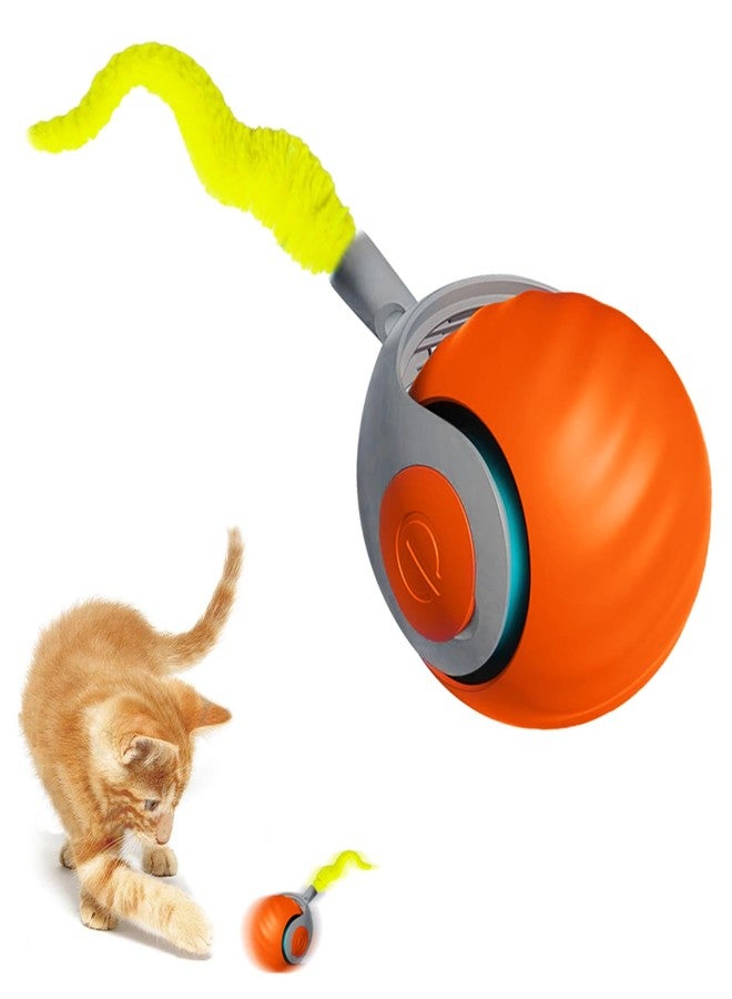 CHANCCI Speedy Tail 2.0,Speedy Tail Cat Toy,USB Rechargeable Smart Cat Toys Ball,Smart Interactive Cat Toy with 2 Modes,Automatic Moving Cat Toy Ball,Cat Toys for Indoor Cats Adult() - Image 1