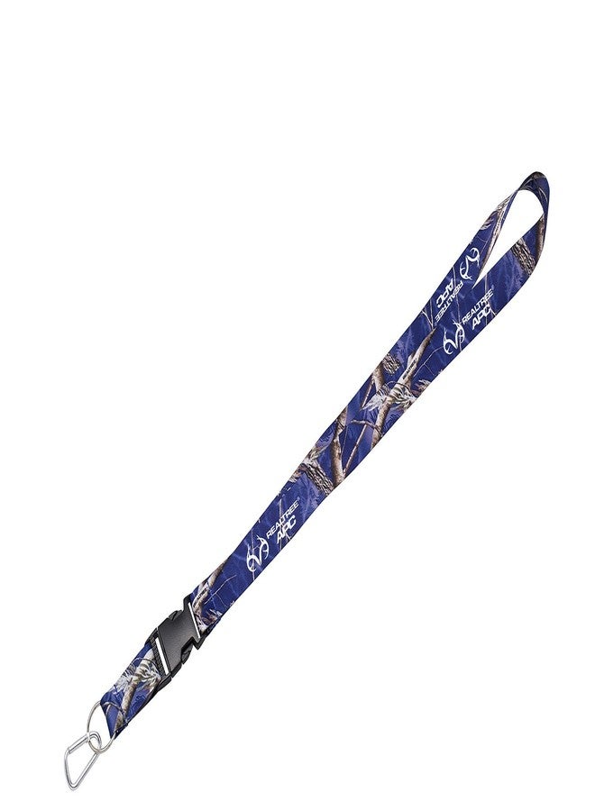 Realtree Camouflage Lanyard For Keys/Handheld Devices/Smartphones/Gear Detachable Blue Camo - Image 4