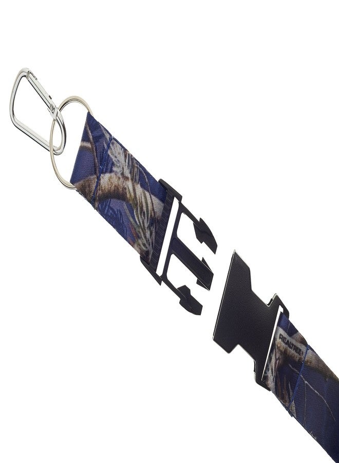 Realtree Camouflage Lanyard For Keys/Handheld Devices/Smartphones/Gear Detachable Blue Camo - Image 5