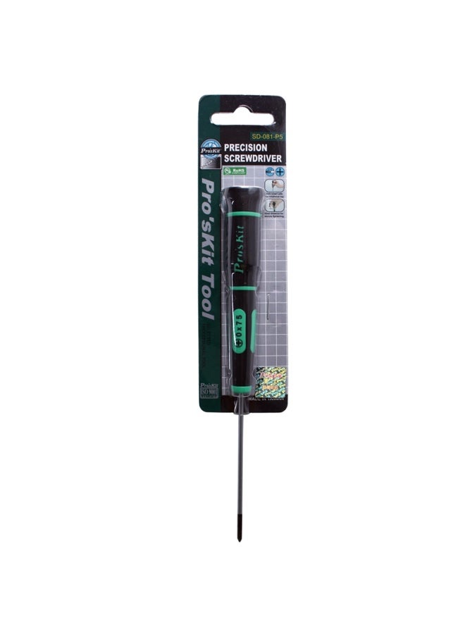 Pro'skit برسكت SD-081-P5 مفك براغي دقيق أخضر وأسود - #0*75 مم - Image 4