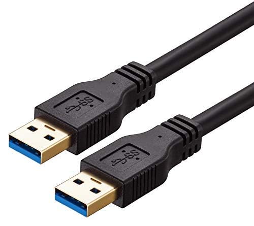 Ruaeoda USB to USB Cable Male to Male 20 ft, Long USB 3.0 Cable A to A for Data Transfer Hard Drive Enclosures, Printer, Modem, Cameras - Image 2