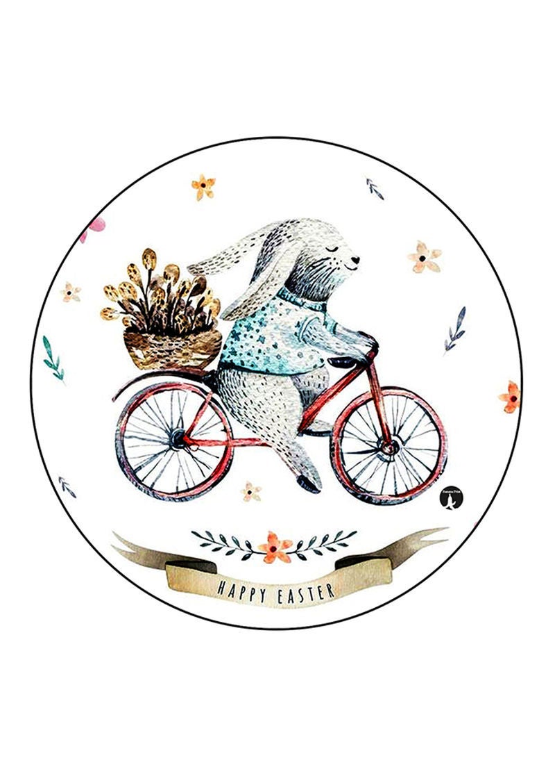 RKN Rabbit Printed Mouse Pad Multicolour