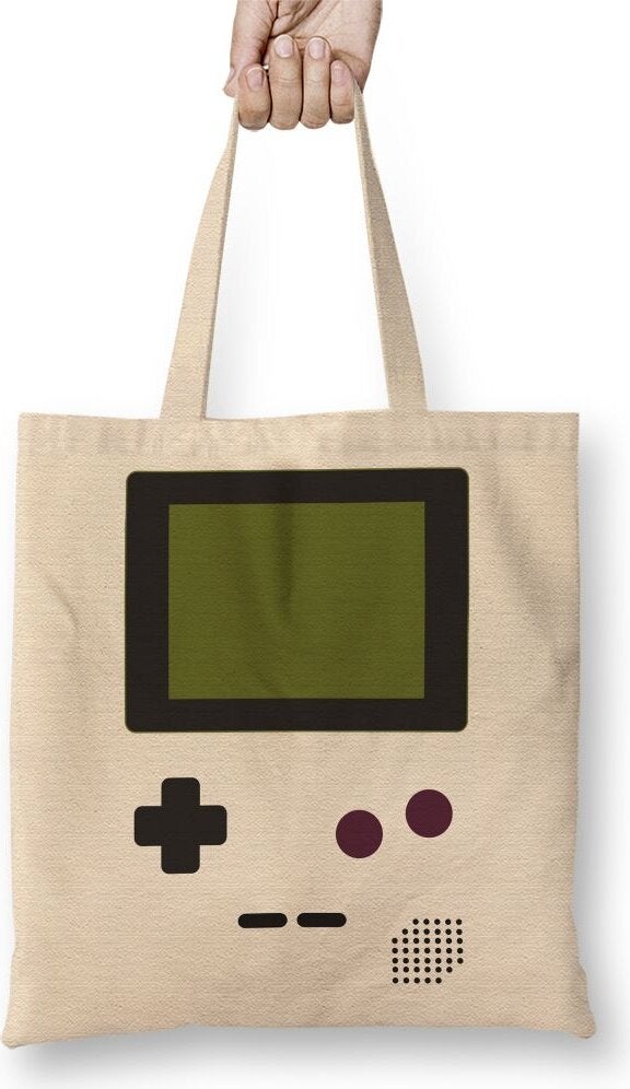 Baskı Dükkanı Print Shop Gamer Boy Tote Bag Long Handle 