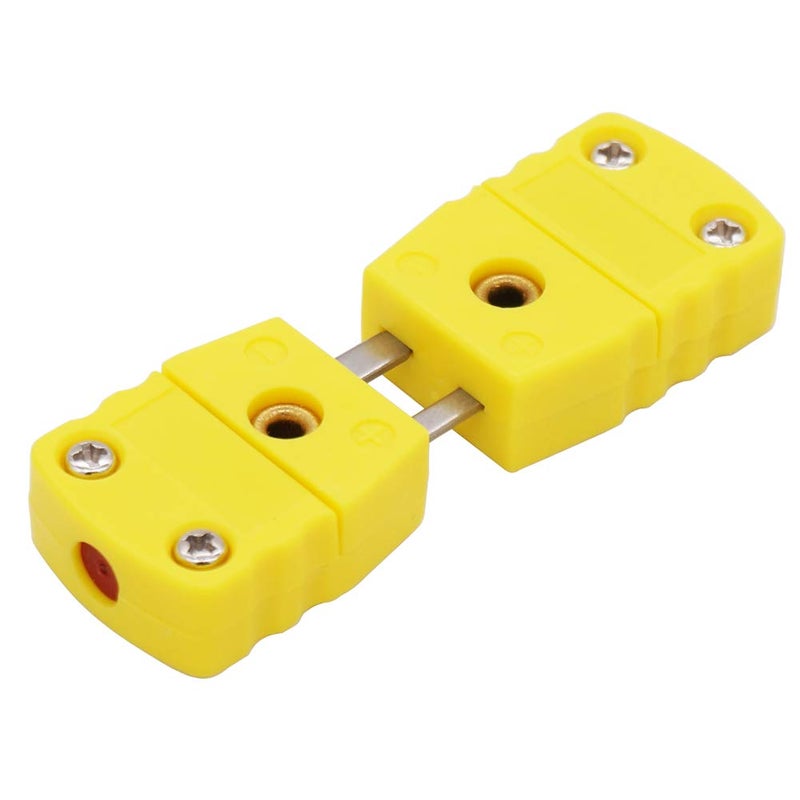 Twidec /2 Pair K Type Male Female Thermocouple Plug Adapter Cable Wire Connector - Image 4