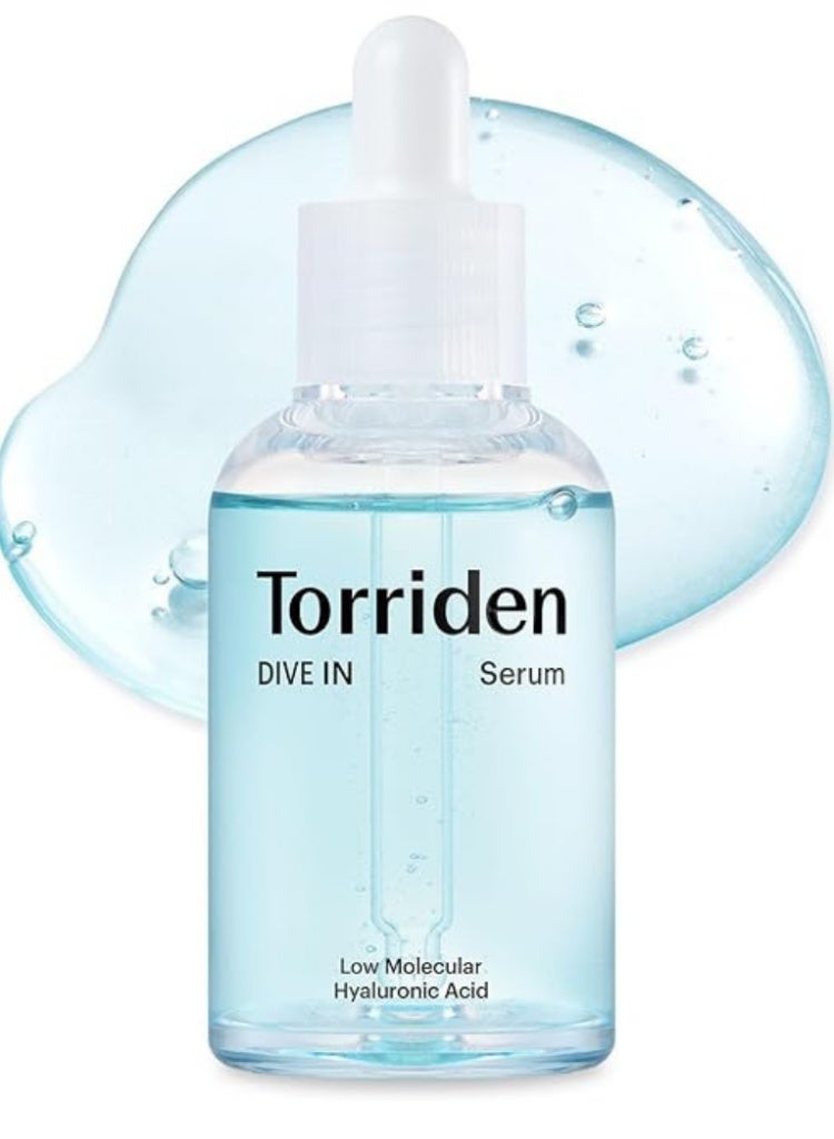 Torriden Dive-In Serum Hyaluronic Acid Hydration Booster for Deep Moisture & Plump, Smooth Skin - Image 1