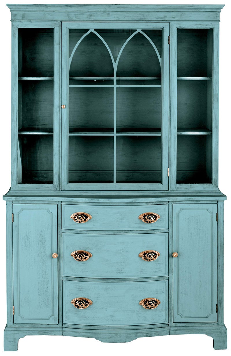 Rust-Oleum Highland Blue Milk Paint Finish | Decor and Furniture Applications | Matte Finish Brushed Effect | Minimal Prep Needed | No Primers Required | Easy Clean Up | Quart - Image 5