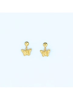 Butterfly Drop Gold Earrings | Stainless Steel | Gold Plated - pzsku/Z945CEB4FE059E23DAF9BZ/45/_/1732169664/e7b006b6-4ae1-4aeb-9a45-8571327c50e5