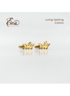 Butterfly Drop Gold Earrings | Stainless Steel | Gold Plated - pzsku/Z945CEB4FE059E23DAF9BZ/45/_/1732169674/eff7ef1c-a849-45cf-acbc-8908198c570e