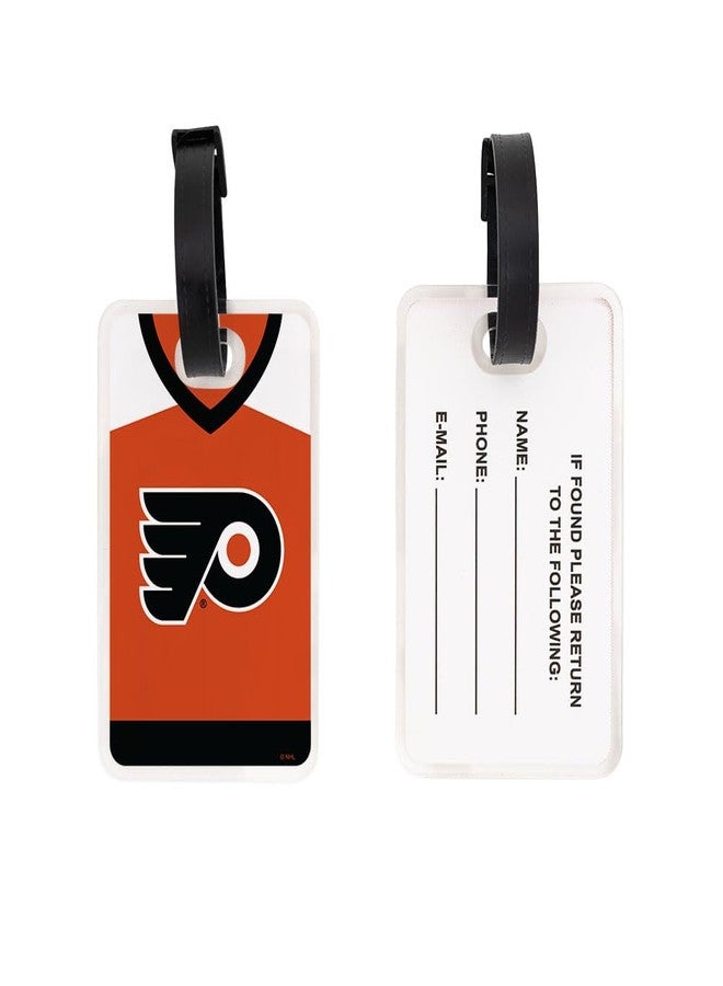 Desert Cactus Philadelphia Flyers Luggage Tag – Official Philly Team NHL National Hockey League Travel ID Label for Suitcases, Bags, and Carry-Ons (Acrylic Luggage Tag D) - Image 2