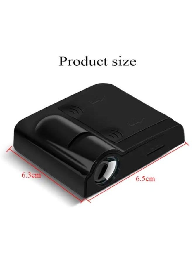 EasyLife - 2 Pieces LED Car Door Horse Logo Projector Shadow Light Set NO: 02 - Image 1