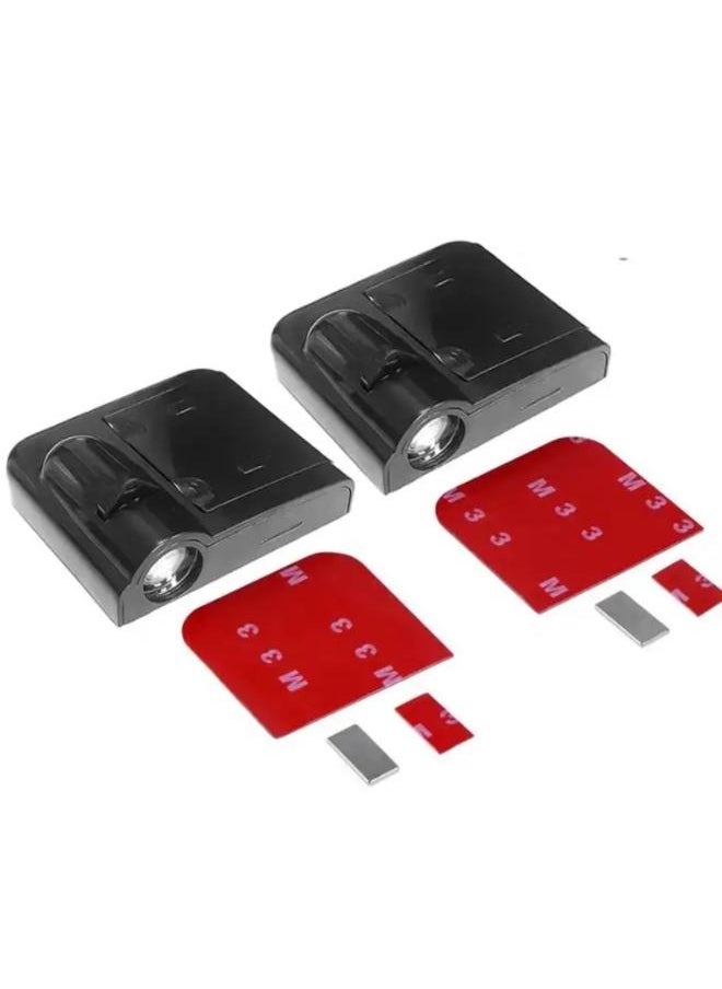 EasyLife - 2 Pieces LED Car Door Horse Logo Projector Shadow Light Set NO: 02 - Image 1