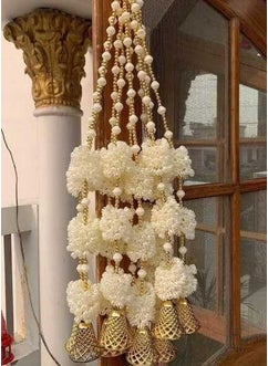 SP SELLPLUS Sellplus Gajra with Anuri Moti Bell Hanging for Home Decoration and All Festival Decor 2 