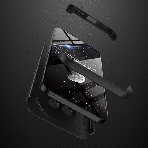 Kapa Double Dip Full 360 Protection Back Case Cover for Nothing Phone 2A / 2A Plus (Black) - Image 5