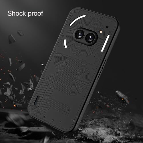 Kapa Double Dip Full 360 Protection Back Case Cover for Nothing Phone 2A / 2A Plus (Black) - Image 3