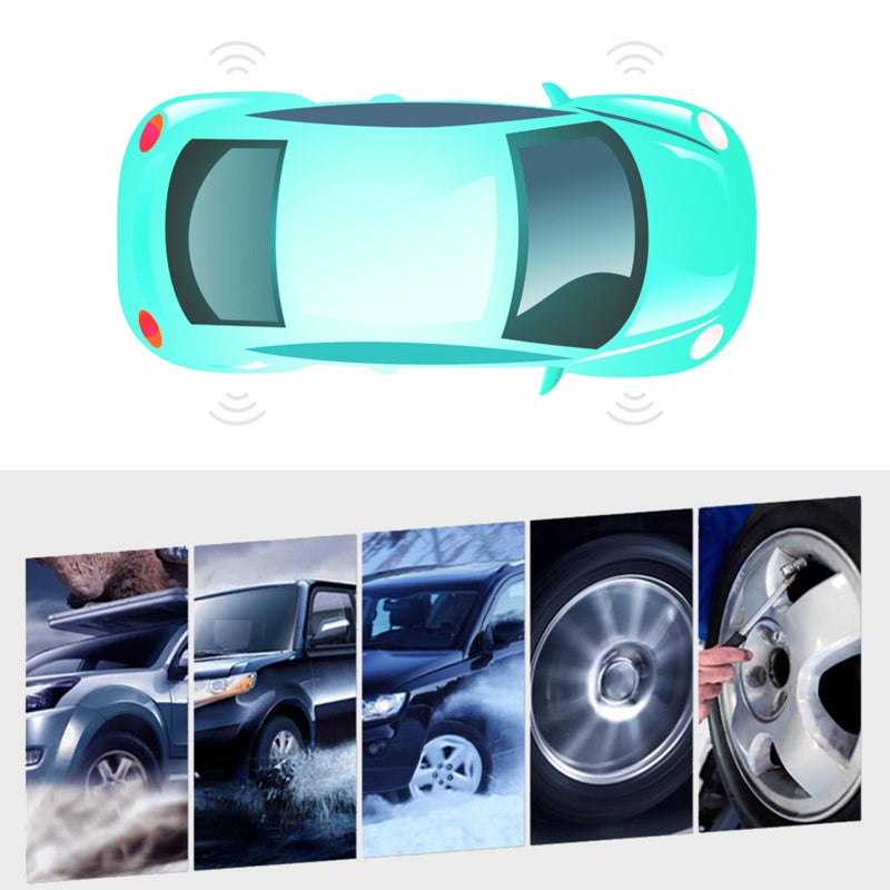 Tire Pressure Monitor Sensor: PMV-C215, Aluminum + ABS Material, Anti-Corrosion High Strength - Reliable Performance, Easy Installation, Real-Time Tire Pressure Monitoring for Specific Toyota Lexus Ve - Image 2