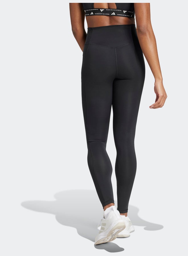 Adidas Optime Essentials Stay In Play Full-Length Leggings  - Image 2