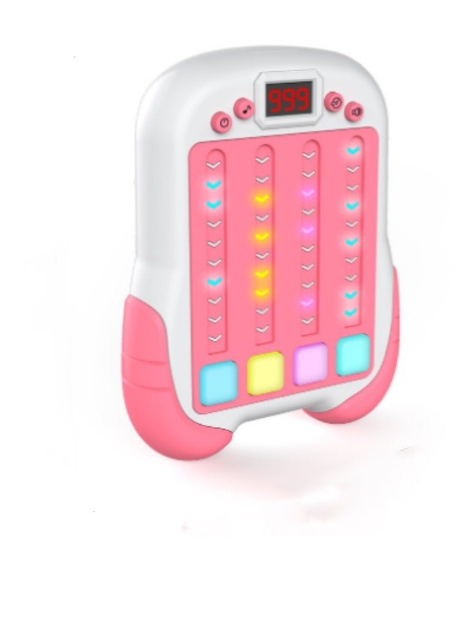 Electronic Quick Push Light Up Pop Game Fidget Toys for Adults and Kids with Puzzle Game Machine Push Pop Bubble Fidget Sensory Toy Birthday Gifts  - Image 1