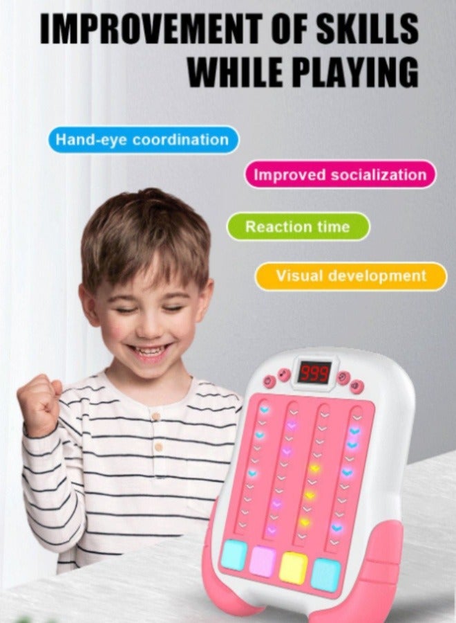 Electronic Quick Push Light Up Pop Game Fidget Toys for Adults and Kids with Puzzle Game Machine Push Pop Bubble Fidget Sensory Toy Birthday Gifts  - Image 4
