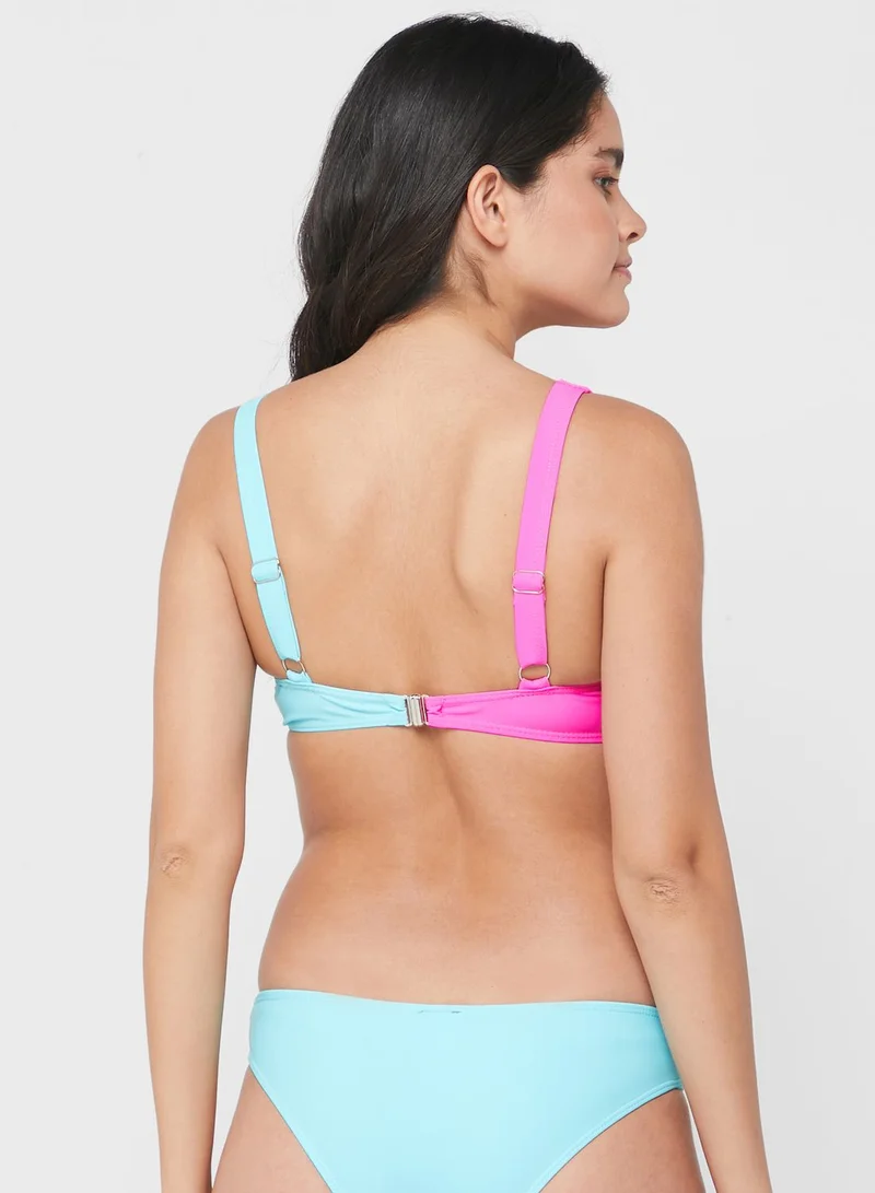 Ginger Colourblock Bikini Set