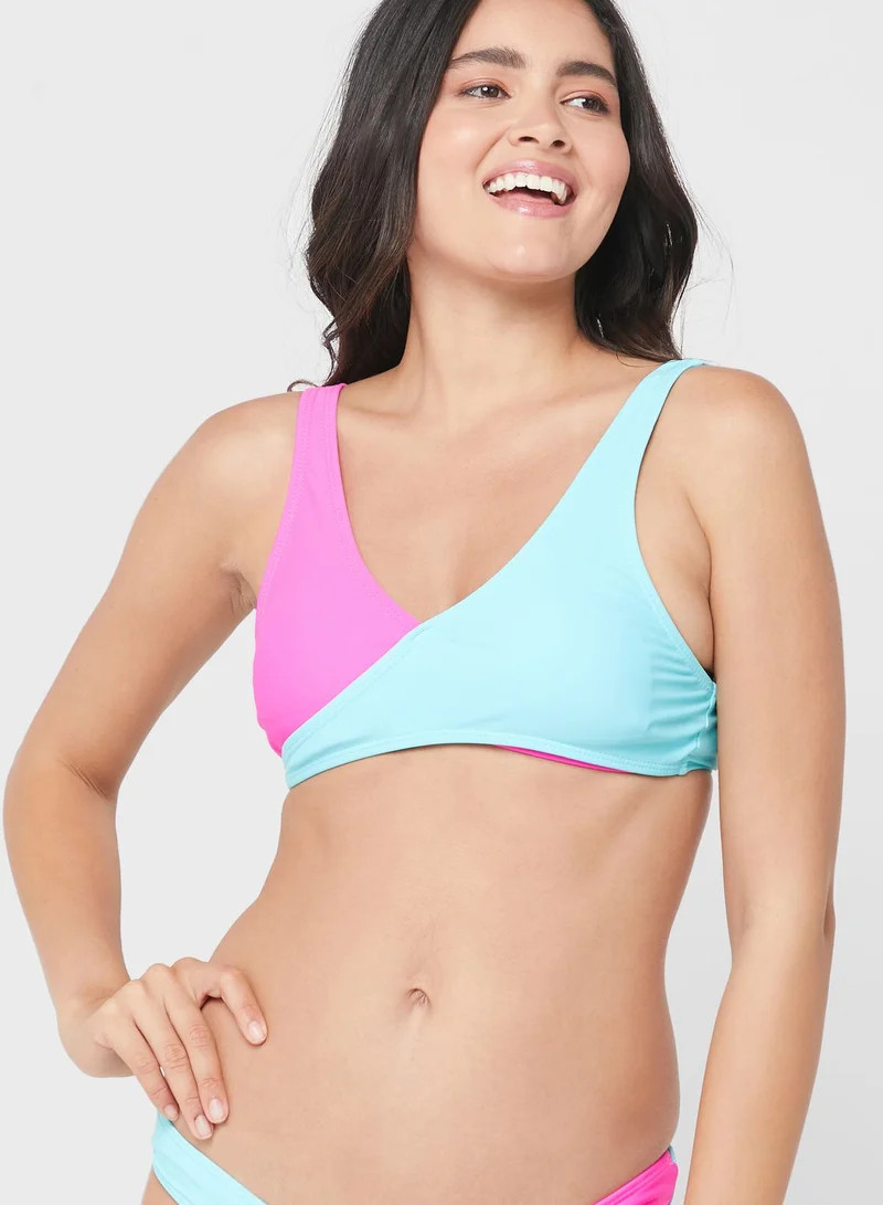 Ginger Colourblock Bikini Set