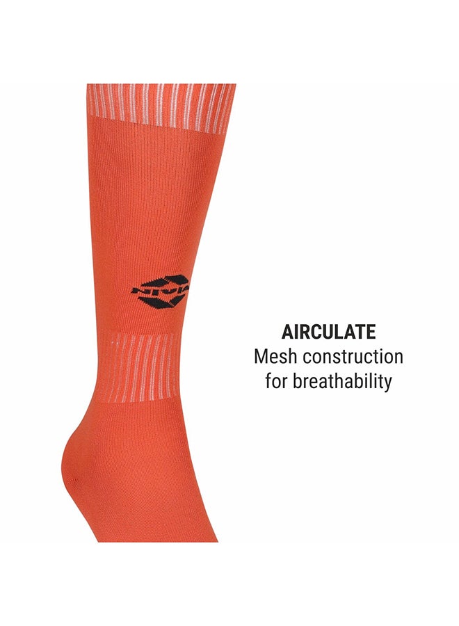 Nivia Plain Encounter Football Socks / Stockings | Large | Unisex | Knee Length long Stockings | For Football Soccer & other Sports  - Image 2