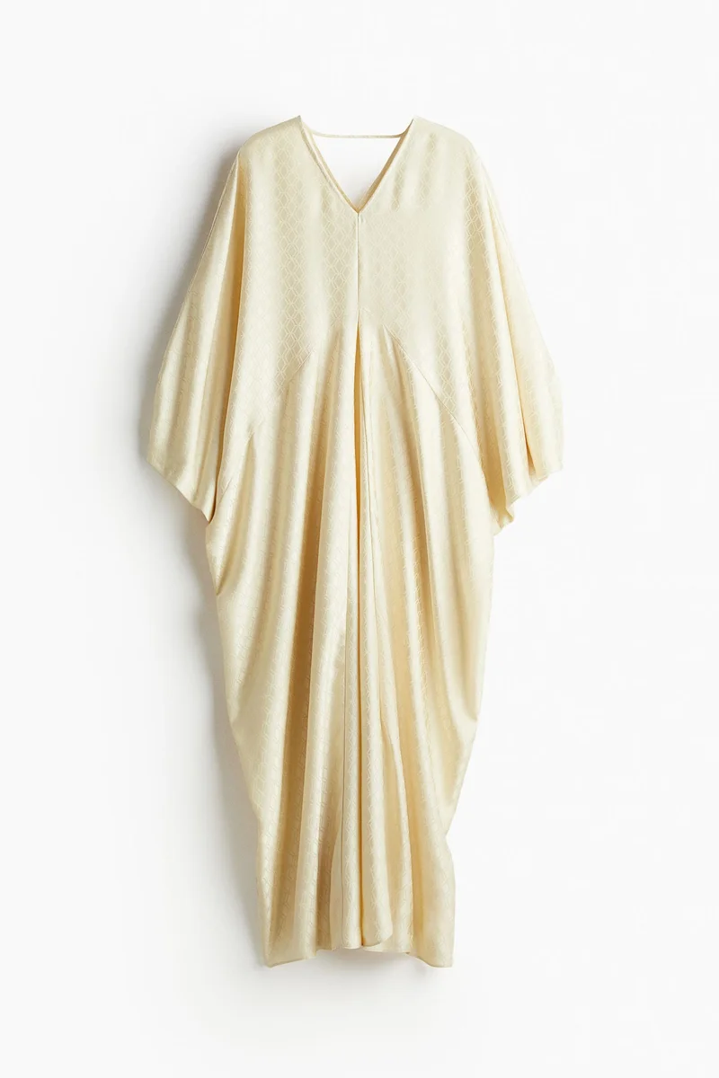 H&M Satin Kaftan Dress