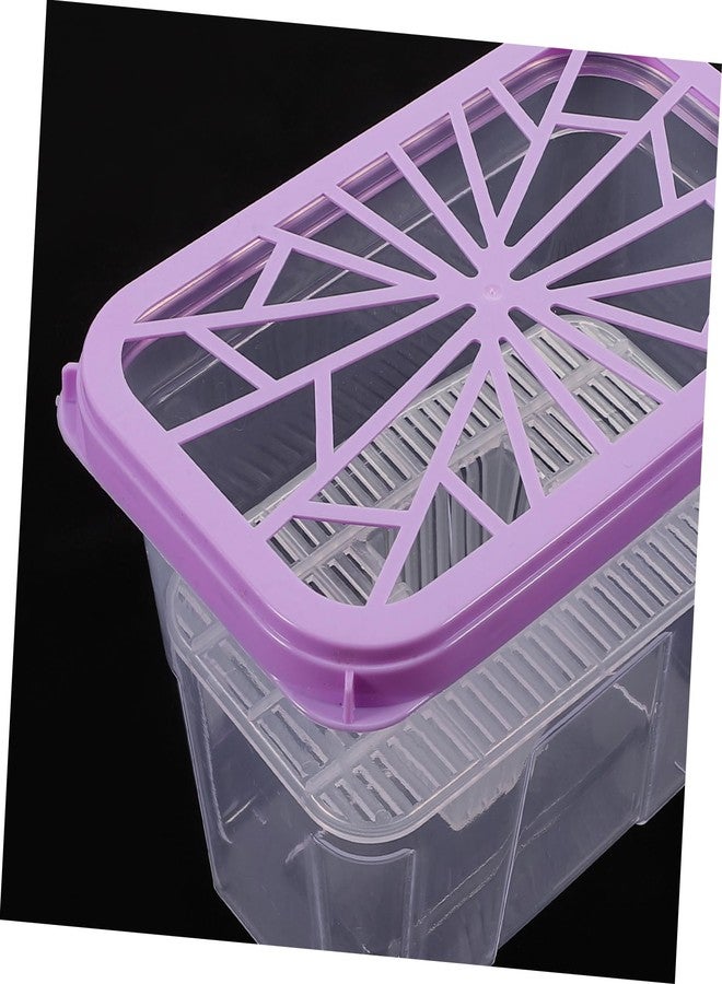 PRETYZOOM 4-Pack Empty Moisture Absorber Boxes Reusable Water Absorbing Holders for Closet Cabinet Dehumidification 5.90X3.93X3.74In Large Capacity Storage Containers for Home Indoor Use - Image 3