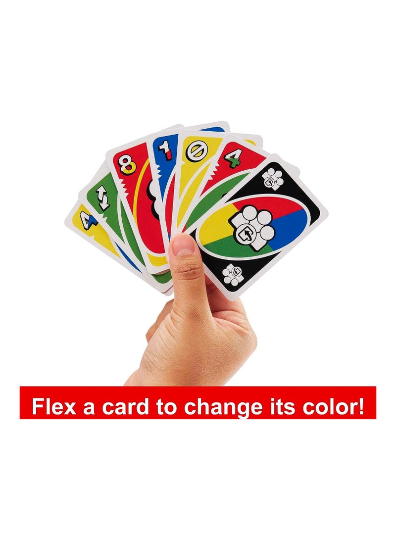 ماتيل جيمز لعبة بطاقة UNO Flex للأطفال بعمر 3 سنوات فما فوق - Image 4