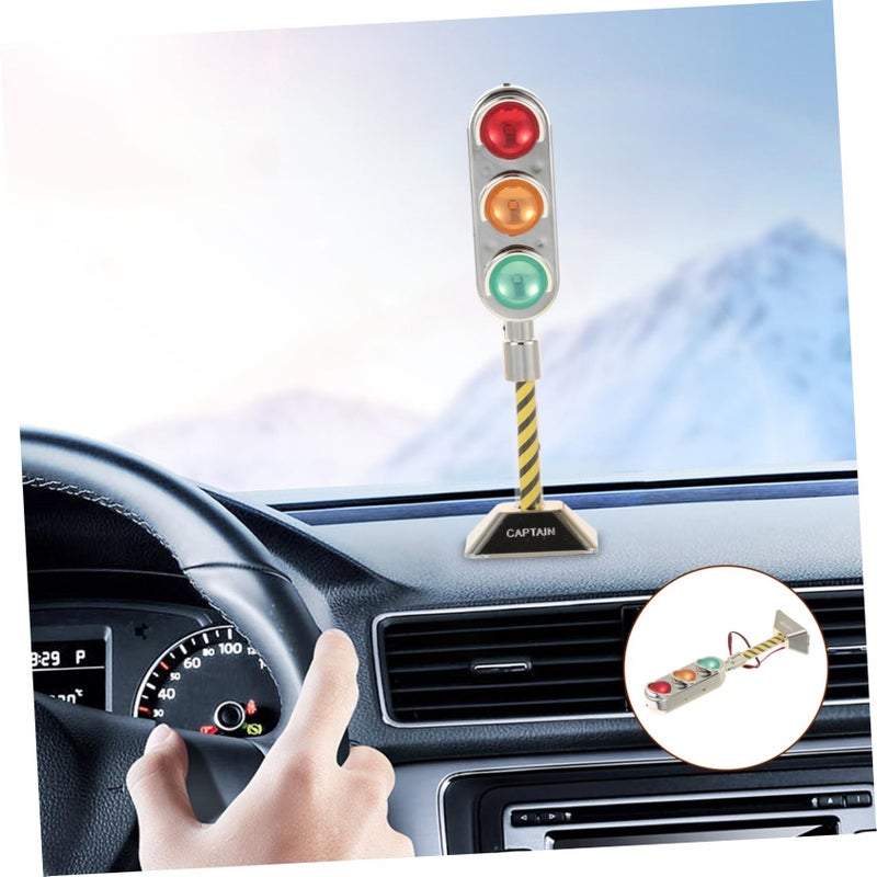 Multicolor Mini Traffic Light LED Color Changing Signal Lamp For Car Interior Table Home Office Decor 11 5X11 5X3 5CM - Image 4