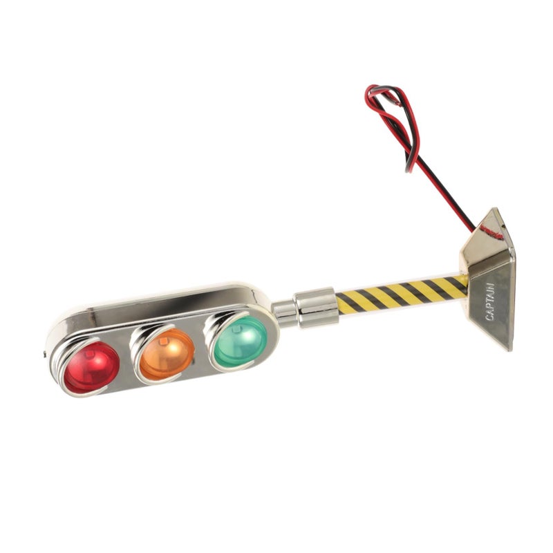 Multicolor Mini Traffic Light LED Color Changing Signal Lamp For Car Interior Table Home Office Decor 11 5X11 5X3 5CM - Image 2