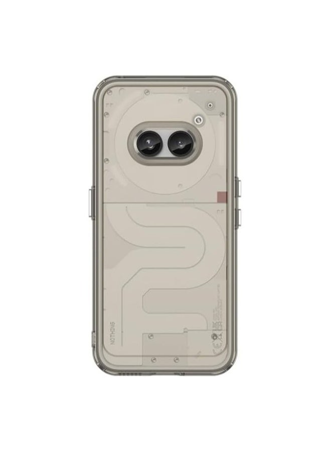 غطاء هاتف شفاف من TPU بلون حلوى، غطاء واقي بنمط مضاد للصدمات، غلاف خلفي ناعم لهاتف Nothing Phone 2A
