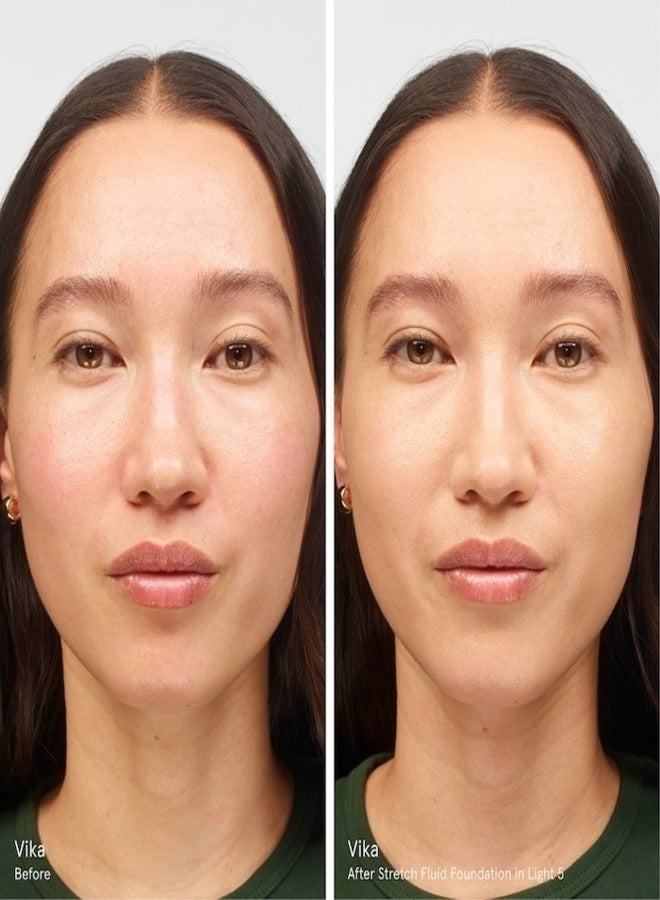 جلوسير كريم أساس سائل لامع - تغطية قابلة للبناء، فاتح 5 - درجة أساسية صفراء 30 مل - Image 3