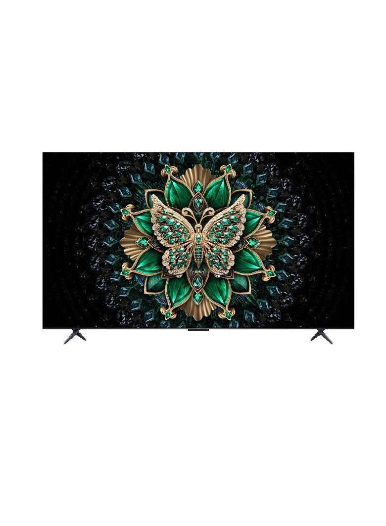 TCL 75-Inch QD Mini LED 4K TV Model 75C6K PRO with Google TV and 144Hz Refresh Rate 75C6K PRO black - Image 1