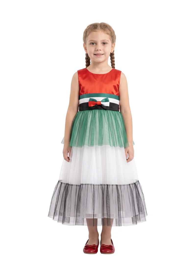 D'daniela Aisha UAE National Day Flag Dress