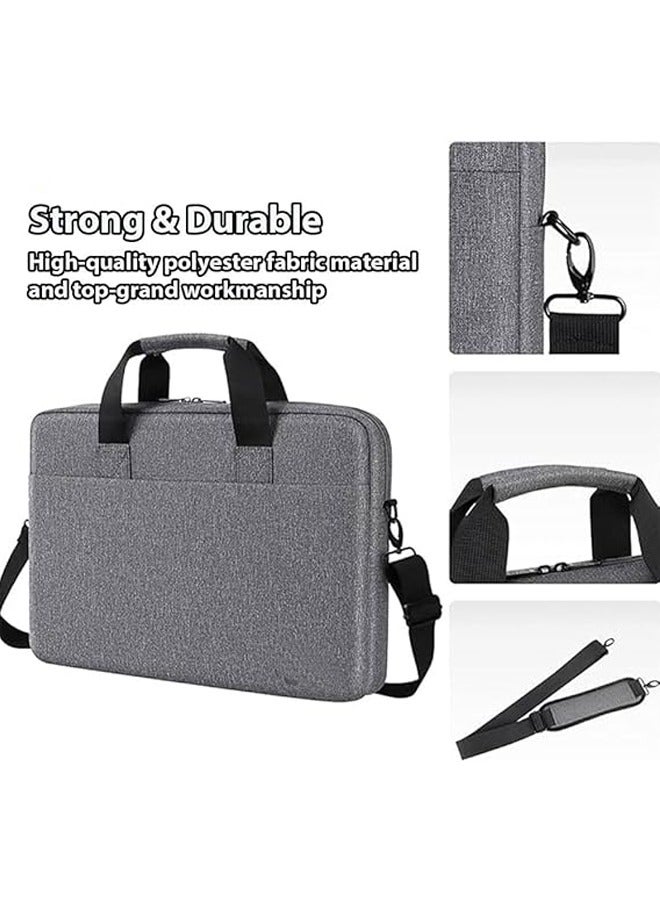 Arabest Laptop Bag for Men & Women - (14 Inch) Slim Shoulder Messenger Bag with Foam Padding, Front Pocket & Adjustable Strap - Stylish Lightweight Travel Laptop Cover Fits HP Dell Lenovo & MacBook - Image 5