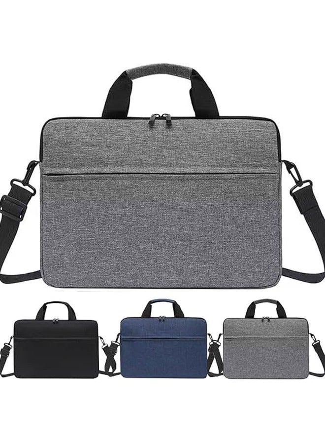 Arabest Laptop Bag for Men & Women - (14 Inch) Slim Shoulder Messenger Bag with Foam Padding, Front Pocket & Adjustable Strap - Stylish Lightweight Travel Laptop Cover Fits HP Dell Lenovo & MacBook - Image 1