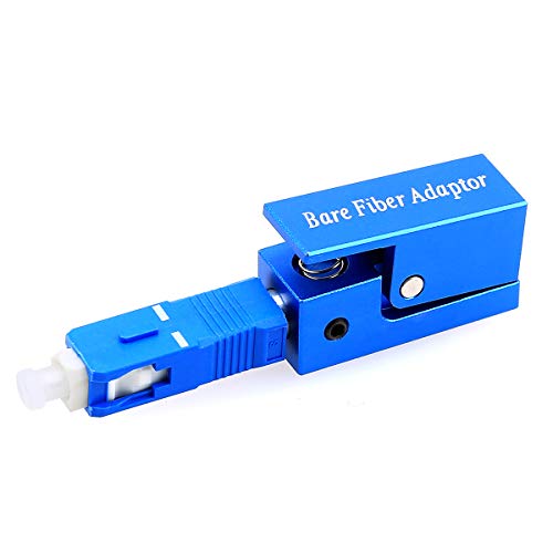 CRUISER Fiber Optic Adapter SC/UPC Square Type Bare Fiber Adapter Coupler for Fiber Connection - Image 1
