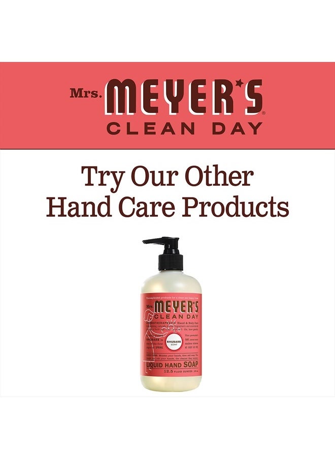 Mrs. Meyer's Clean Day Hand Soap, Made with Essential Oils, Biodegradable Formula, Rhubarb, 12.5 fl. oz  - Image 5
