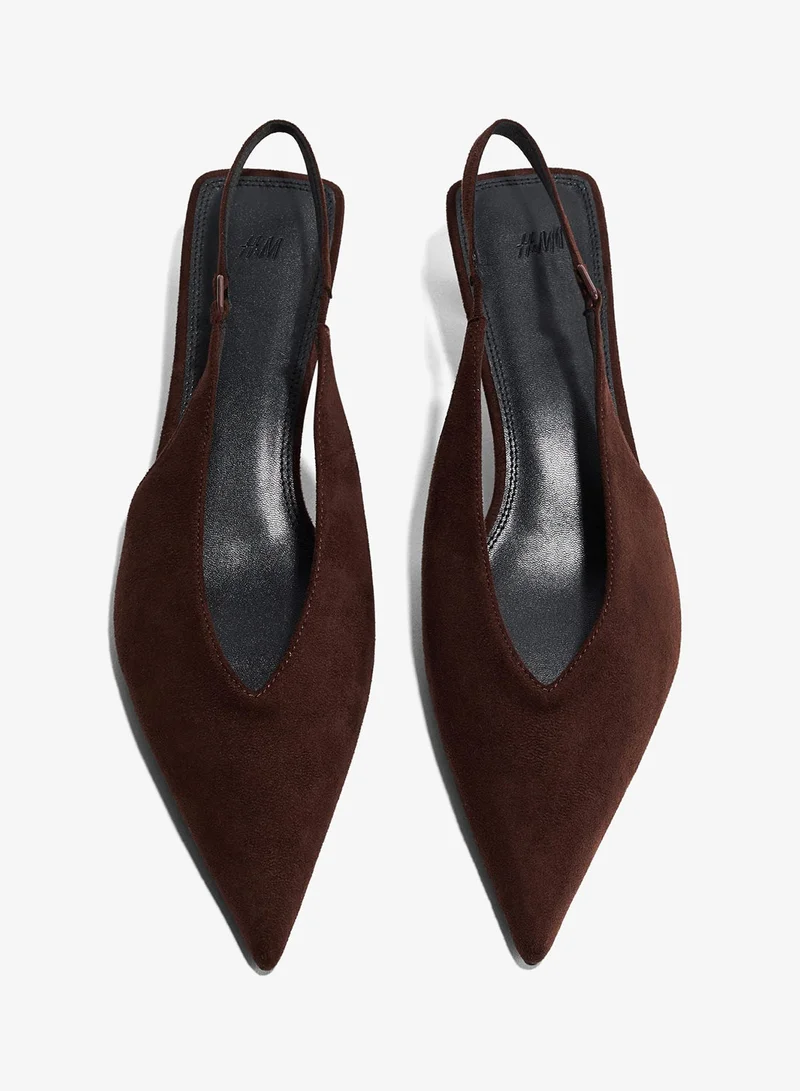 H&M  Kitten-heeled slingbacks for Women | Best Price UAE
