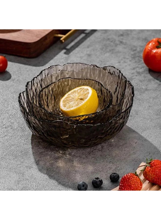 Tinted glass bowl set - Image 1