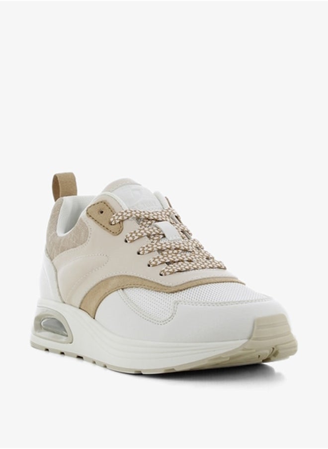 SJ Women's Colourblock Lace-Up Sports Shoes  - Image 1